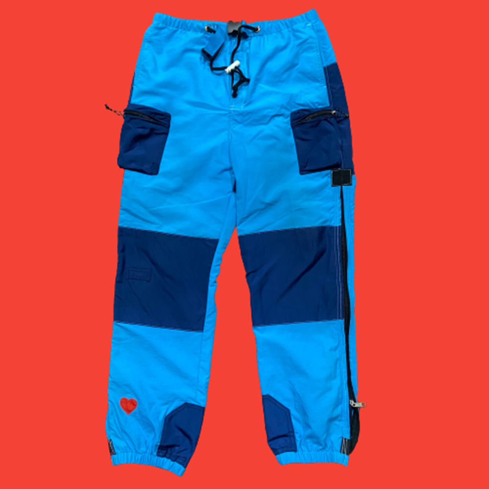 Round Two Avalanche Hiking Cargo Pants Blue Men's Size Medium NWT